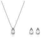 Swarovski Stilla Attract Pendant Necklace and Earrings Set