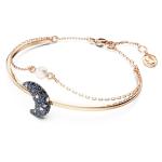 Swarovski Moon Multicolored Rose Gold Bangle