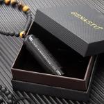 Black Obsidian and Tiger Eye Chakra Necklace