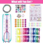 GILI DIY Friendship Bracelet Kit for Girls