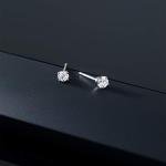 14K Gold Lab Grown Diamond Stud Earrings