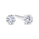 14K Gold Lab Grown Diamond Stud Earrings