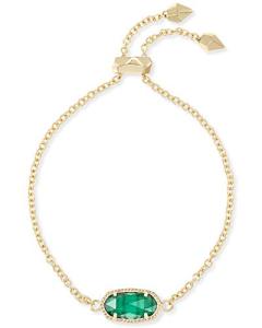 Kendra Scott Elaina Gold-Plated Cat's Eye Bracelet