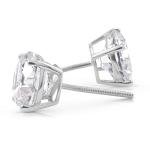 14k White Gold 2ct Diamond Stud Earrings