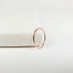 14k Gold Thin Stacking Ring in Yellow Gold