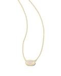 Kendra Scott Grayson Iridescent Stone Pendant Necklace