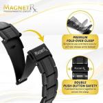 MagnetRX 3X Magnetic Bracelet for Men - Black