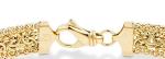 Miabella 18K Gold Plated Byzantine Bracelet for Women