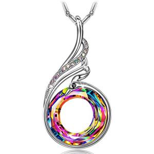Kate Lynn Crystal Pendant Necklace for Women
