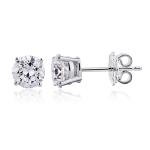 Lab Grown Diamond Stud Earrings - 1 to 10 Carats