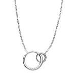 Skagen Women's Elin Silver Crystal Pendant Necklace