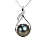 Tahitian Black Pearl Necklace for Women
