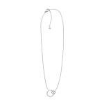 Skagen Women's Elin Silver Crystal Pendant Necklace
