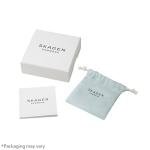 Skagen Women's Elin Silver Crystal Pendant Necklace