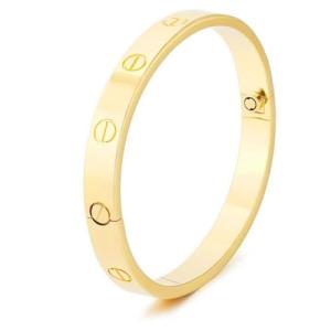 18K Gold Plated Love Bracelet for Women