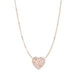 Fossil Women's Rose Gold Necklace JF03164791