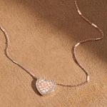 Fossil Women's Rose Gold Necklace JF03164791