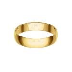 Solid Gold Men's Wedding Band - 10K Yellow Gold
