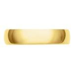Solid Gold Men's Wedding Band - 10K Yellow Gold