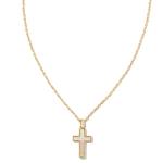 Kendra Scott Gold-Plated Cross Pendant Necklace