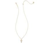 Kendra Scott Gold-Plated Cross Pendant Necklace