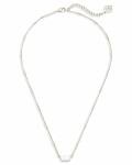 Kendra Scott Silver Fern Pendant Necklace for Women