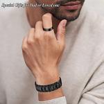 Men's Copper Magnetic Bracelet and Ring Set