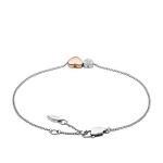 Fossil Women's Silver-Tone Stylish Bracelet