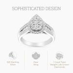 Lab Grown Diamond Pear Shape Engagement Ring