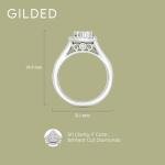 Lab Grown Diamond Pear Shape Engagement Ring
