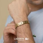 Lacoste Men's Gold-Plated Link Bracelet