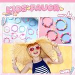 Colorful Beaded Bracelets for Girls - 100 Pcs