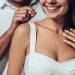 Rose Gold Heart Necklace - Perfect Gift for Her