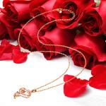 Rose Gold Heart Necklace - Perfect Gift for Her