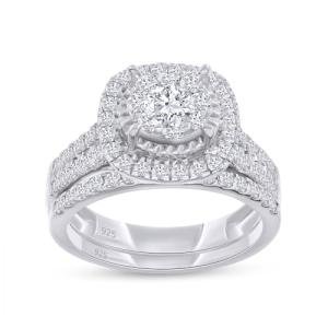 Stunning Lab Grown Diamond Bridal Ring Set