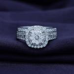 Stunning Lab Grown Diamond Bridal Ring Set