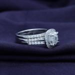 Stunning Lab Grown Diamond Bridal Ring Set