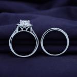 Stunning Lab Grown Diamond Bridal Ring Set