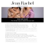 14K Gold Plated Vintage Design Half Eternity Ring