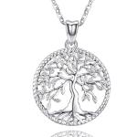 Tree of Life Necklace - Sterling Silver Pendant