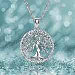 Tree of Life Necklace - Sterling Silver Pendant