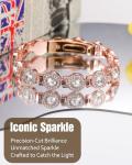 Jecanori Copper Magnetic Bracelet for Women, Adjustable