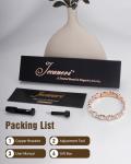 Jecanori Copper Magnetic Bracelet for Women, Adjustable