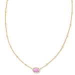 Kendra Scott Mini Elisa Gold-Plated Pendant Necklace