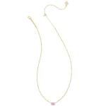 Kendra Scott Mini Elisa Gold-Plated Pendant Necklace