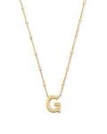 Kendra Scott Gold Letter G Pendant Necklace