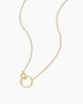 Wilshire Adjustable Necklace - Gold Plated Charm
