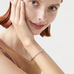 Miabella 925 Sterling Silver Bead Ball Bracelet