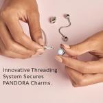 PANDORA Heart Clasp Snake Chain Bracelet, 7.9