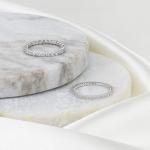 Lab Grown Diamond Eternity Band in 14K White Gold